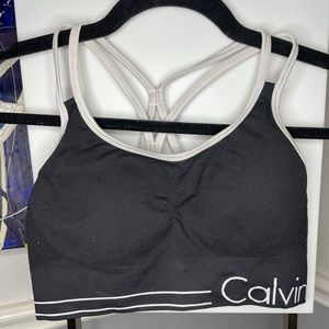 Calvin Klein sports bra size S